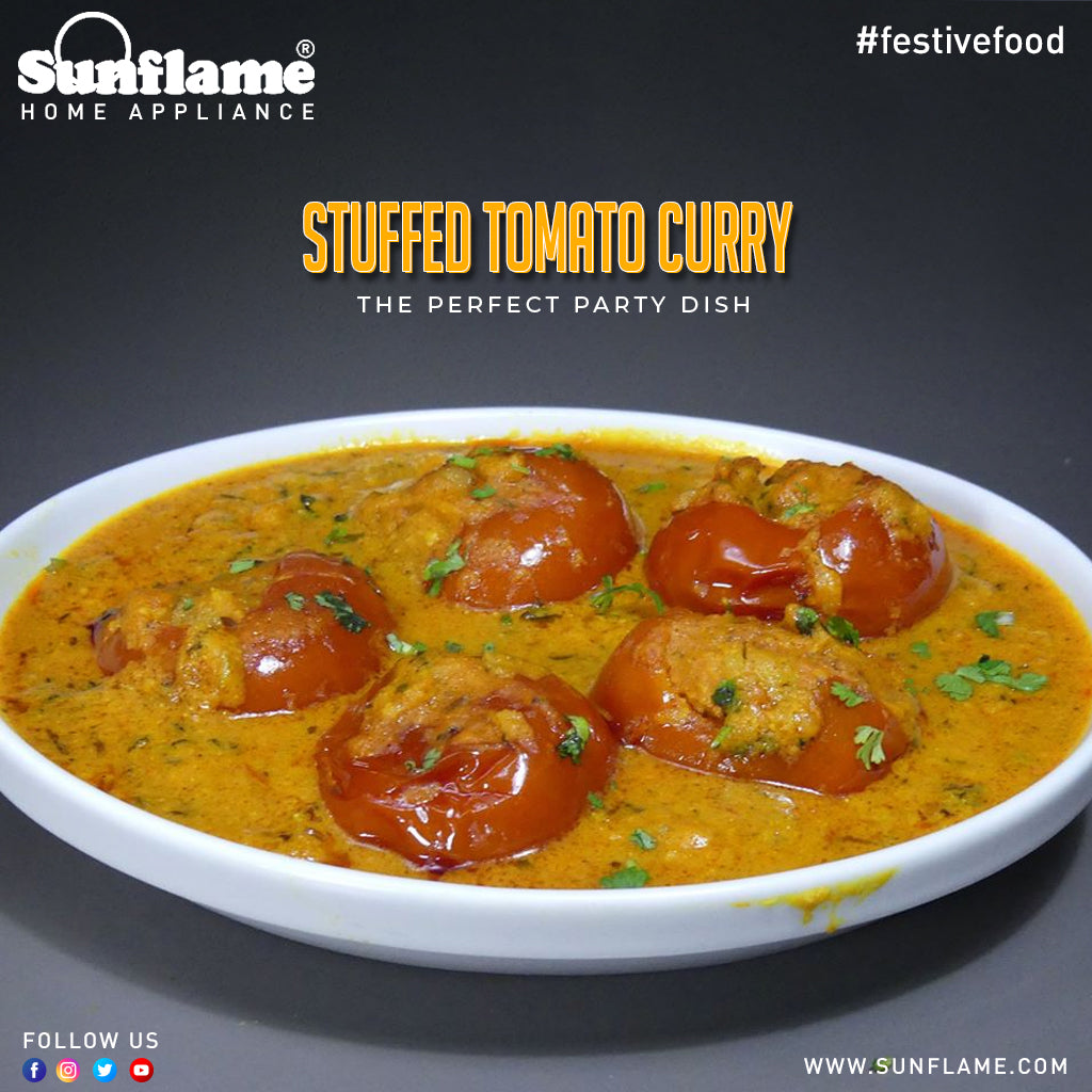 STUFFED TOMATO CURRY