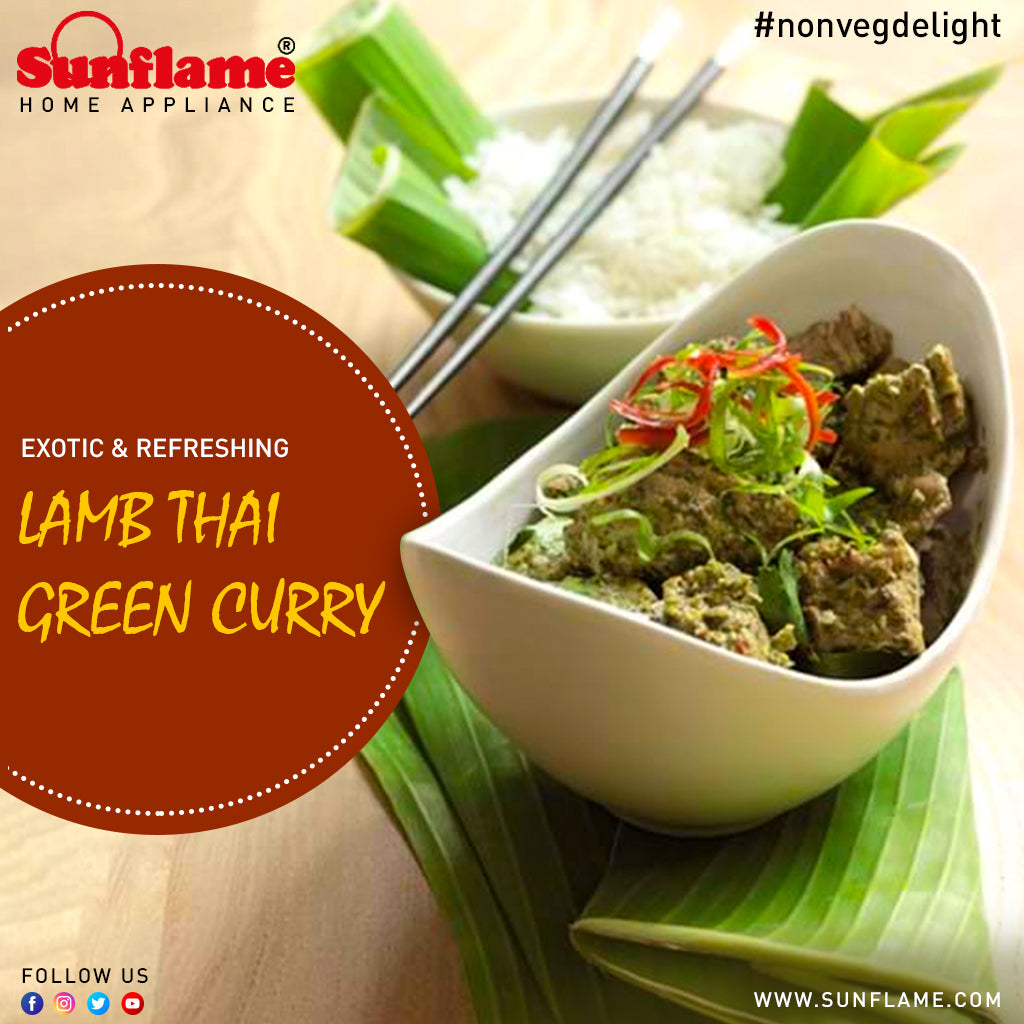 LAMB THAI GREEN CURRY