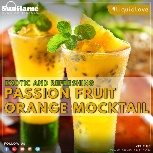 PASSIONFRUIT ORANGE MOCKTAIL